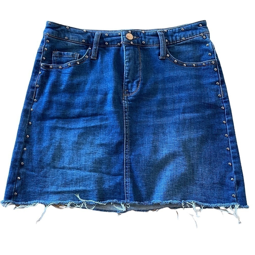 Wild Fable studded denim mini skirt - Size 6